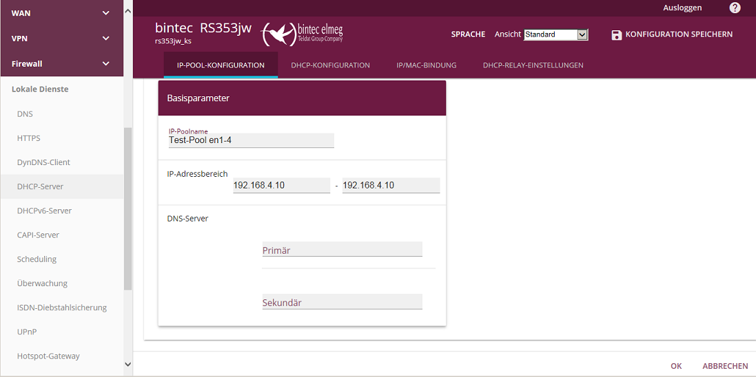 RS353jw: IP-Adress-Pool für "en1-4"